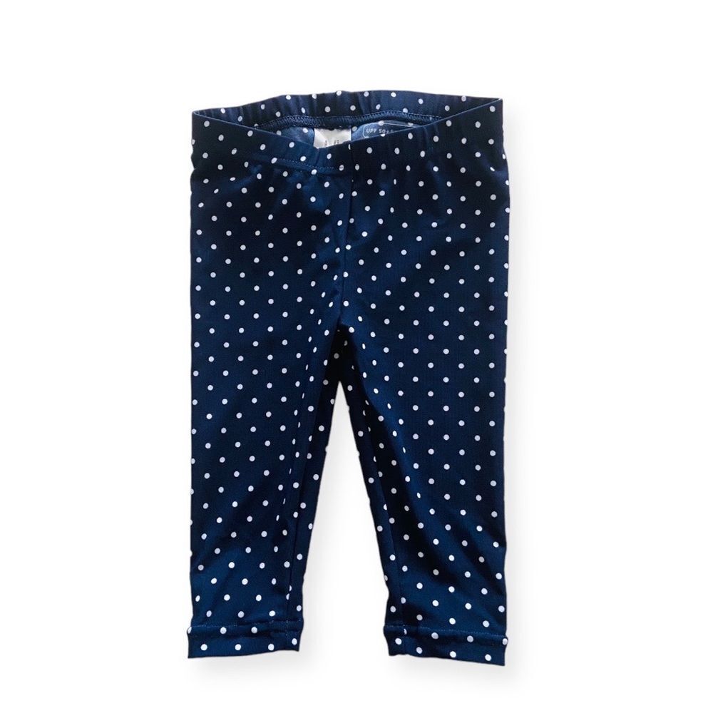 Coolibar Polka Dot Swim Leggings Size 6-12 Months